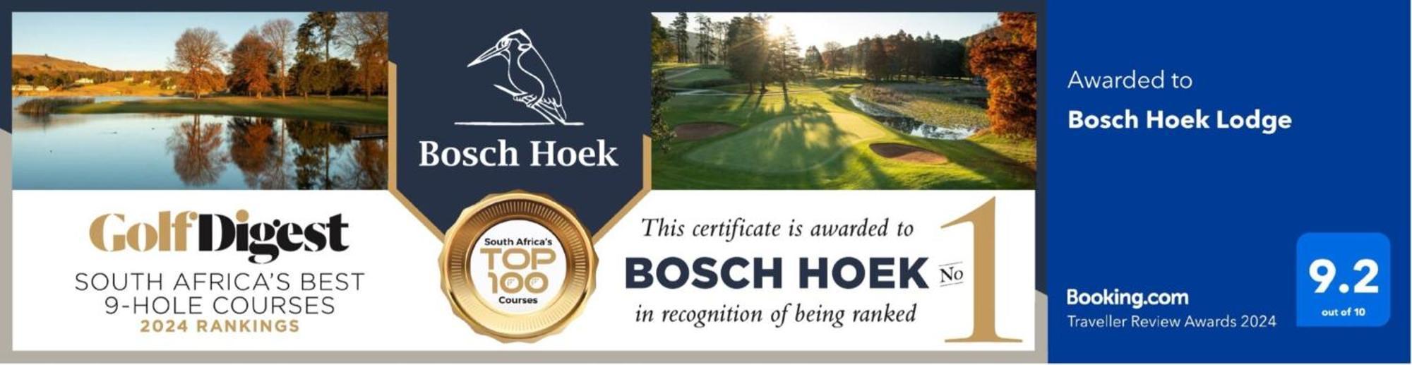 Bosch Hoek Golf & Lodge Balgowan Exterior photo